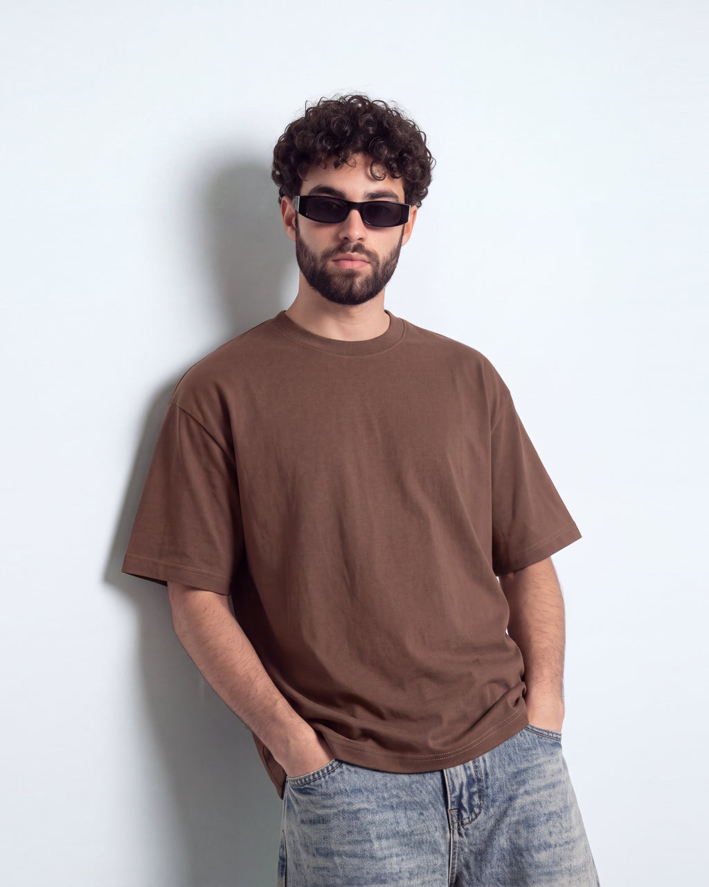 Brown Oversize T-shirt