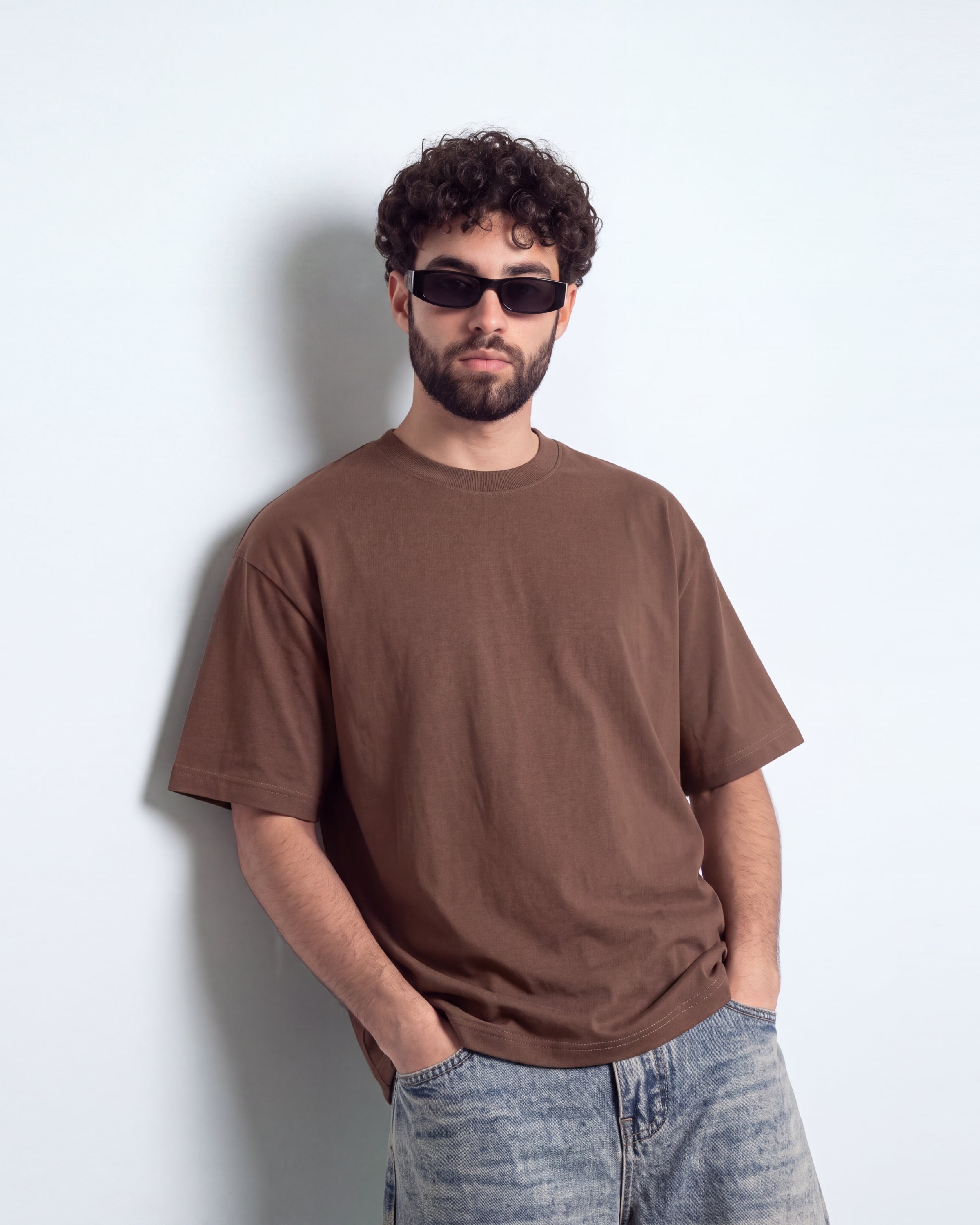 Brown Oversize T-shirt