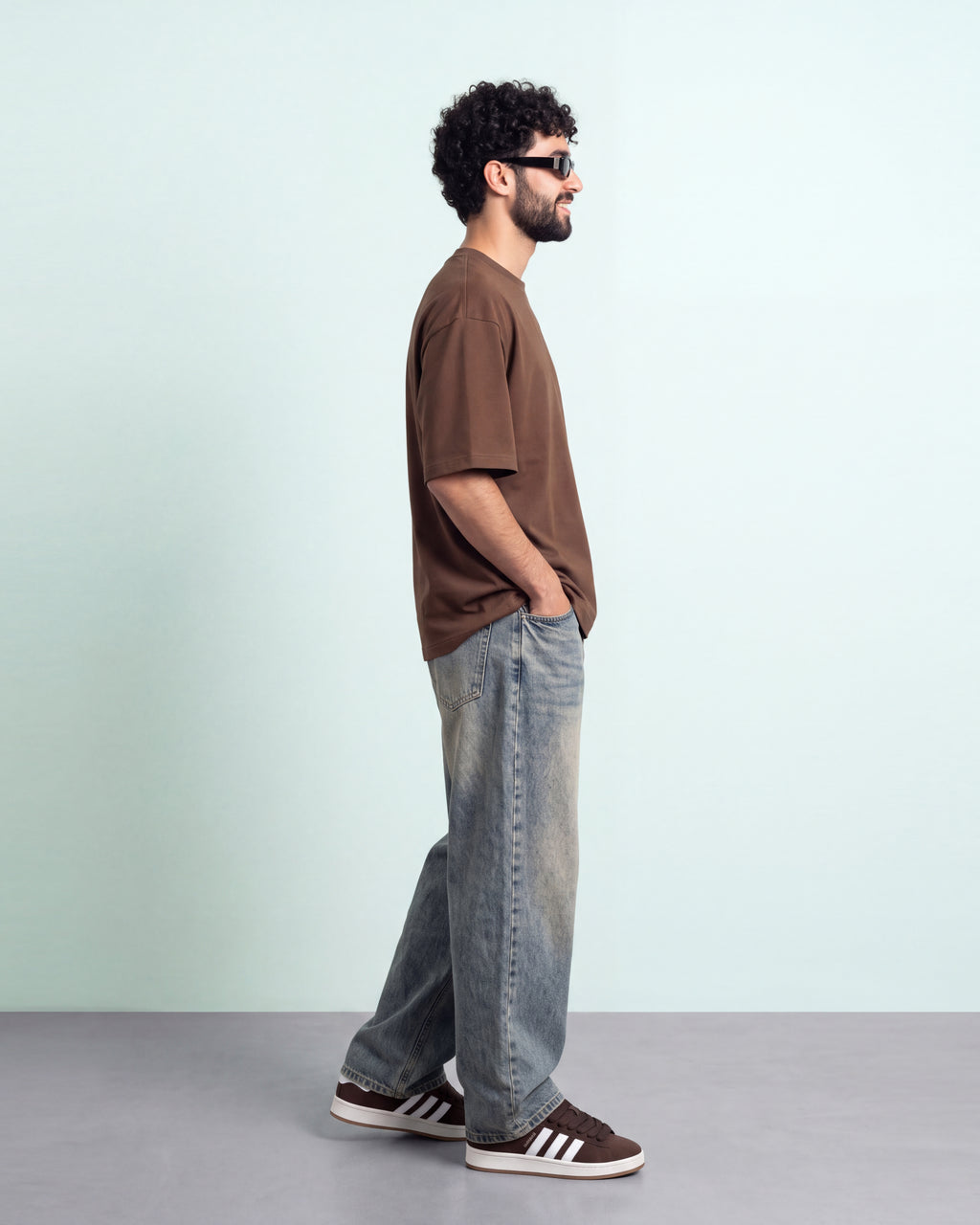 Brown Oversize T-shirt
