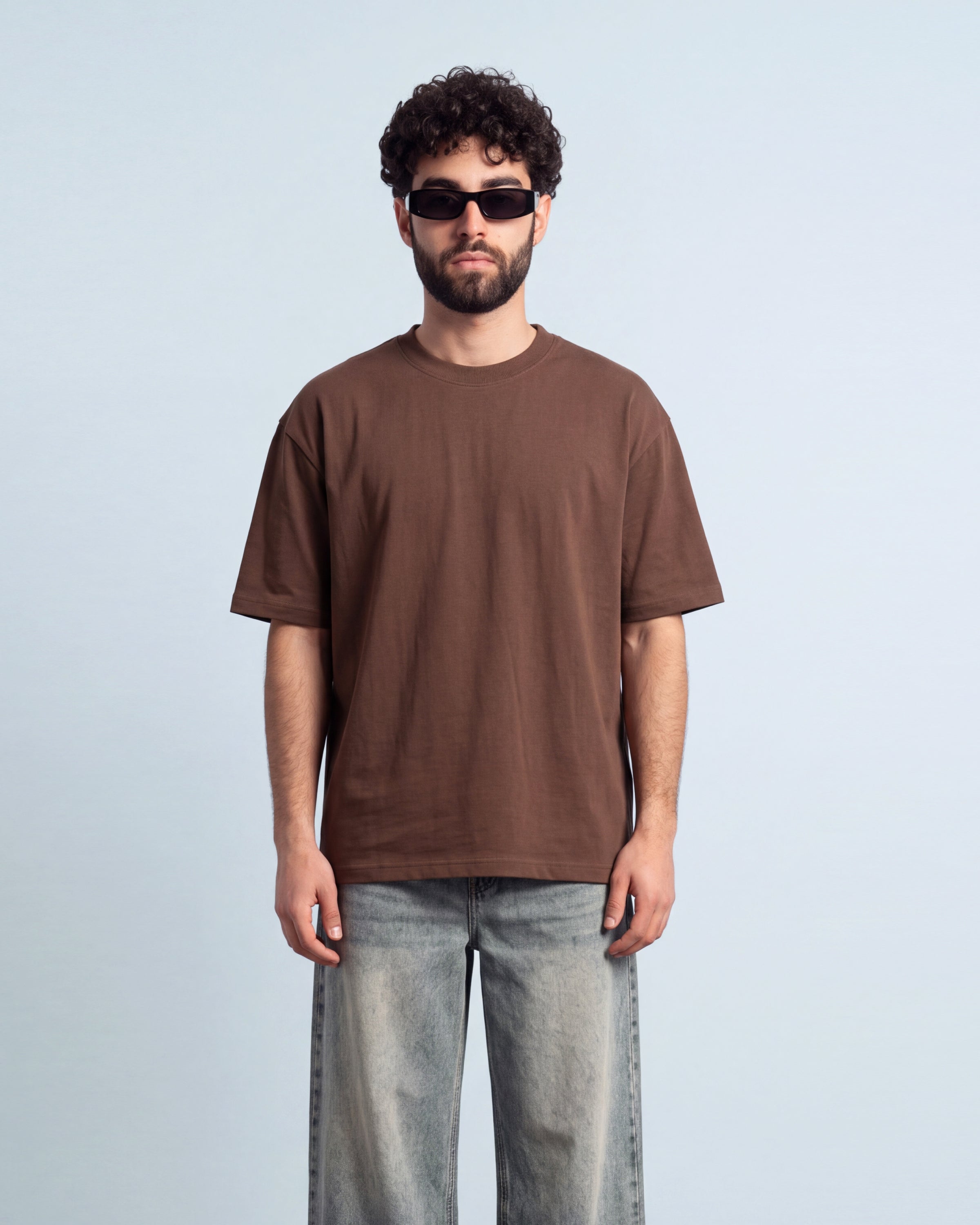 Brown Oversize T-shirt