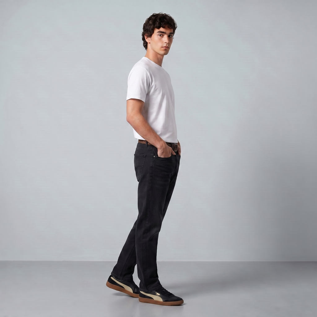 White Regular Fit T-Shirt