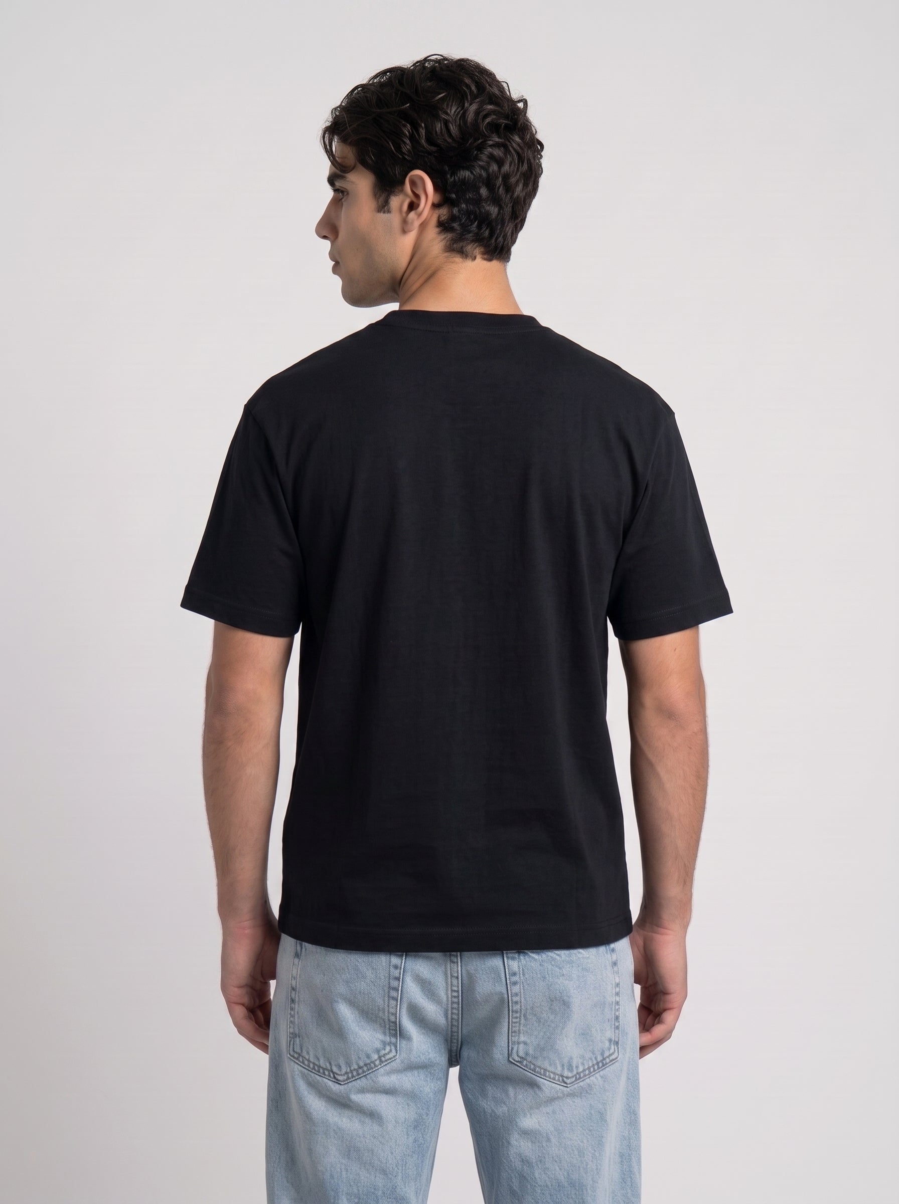 Black Regular Fit T-shirt