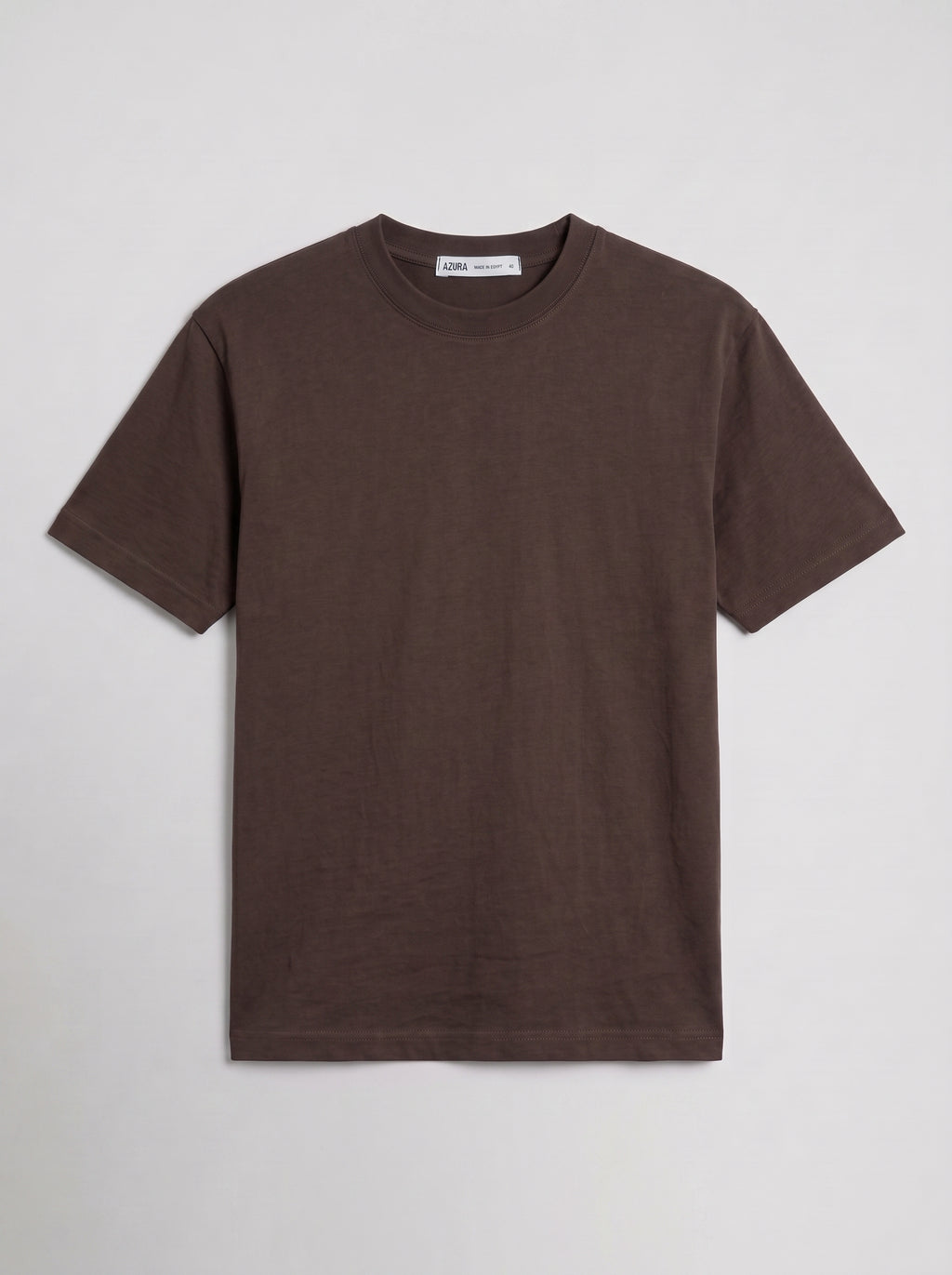 Dark Brown Regular Fit T-shirt