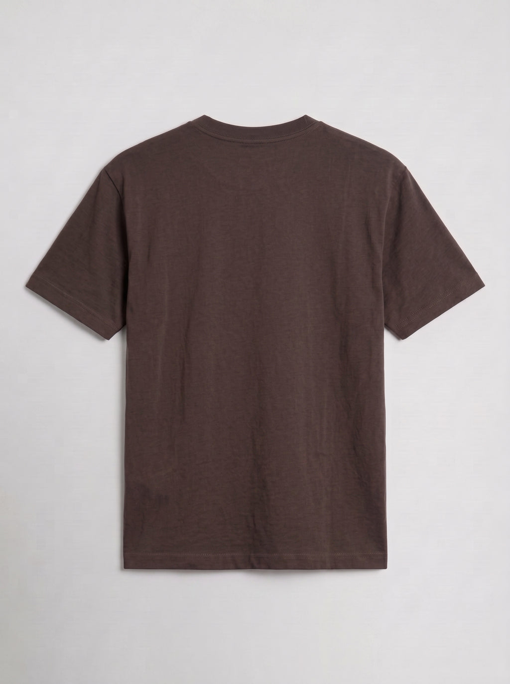Dark Brown Regular Fit T-shirt