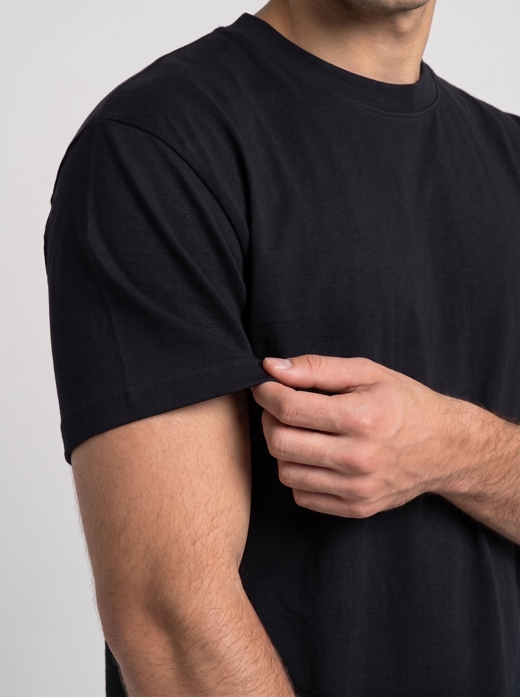 Black Regular Fit T-shirt